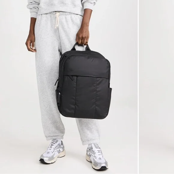 CALPAK Luka Laptop Black Backpack - Picture 2 of 4